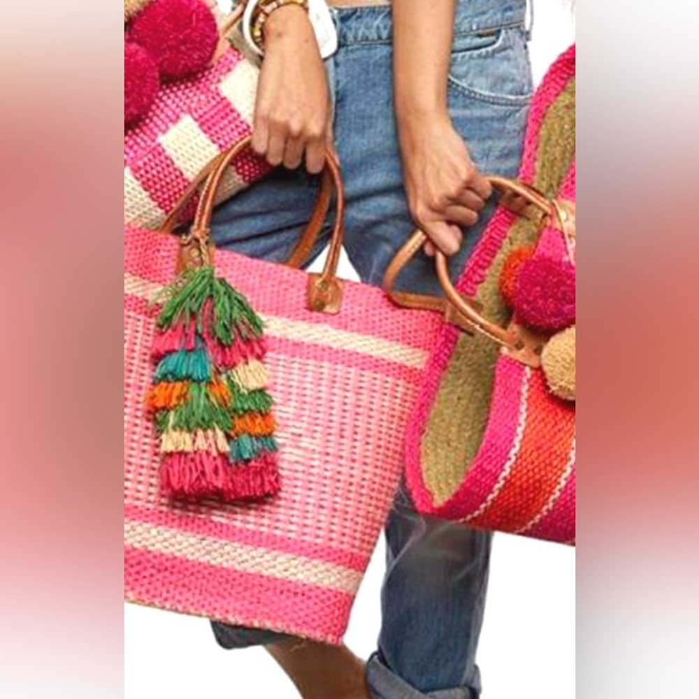 Mar Y Sol Pink Market & Beach Tote ☀️ PRICE DROP‼️